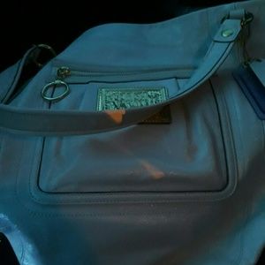 Authentic coach bag..matching wristlet